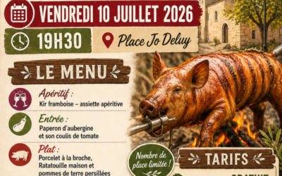 PORCELET A LA BROCHE